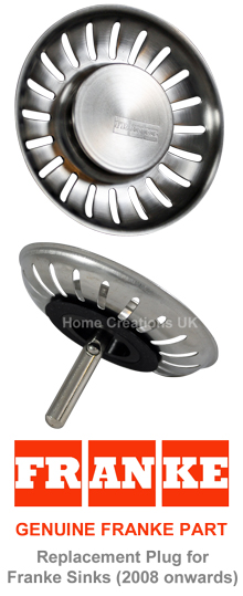 Franke SPARE PLUG for Basket Strainer Waste (New Style)